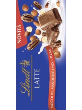 Lindt - Milk Chocolate & Almonds - 100g