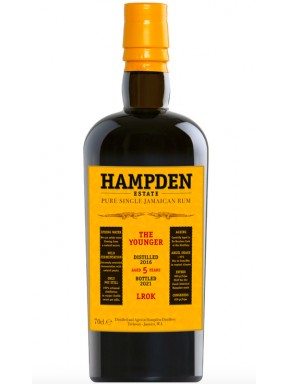Hampden Estate - LROK 2016 - The Younger - Pure Single Jamaican Rum - 70cl