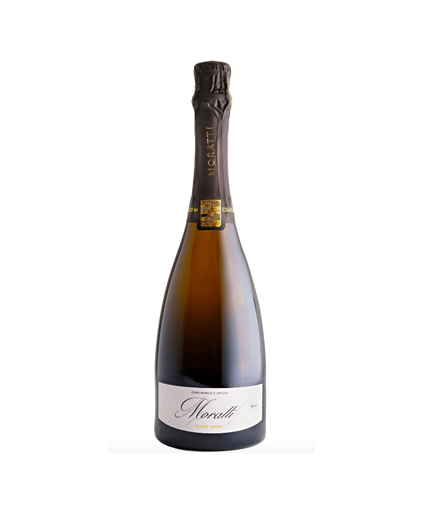 Castello di Cigognola - Cuvee 'More Brut - Gian Marco e Letizia Moratti - Blanc de Noir - Oltrepo' Pavese DOCG - 75cl