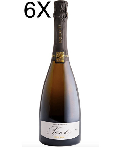 (6 BOTTIGLIE) Castello di Cigognola - Cuvee 'More Brut - Gian Marco e Letizia Moratti - Blanc de Noir - DOCG - 75cl