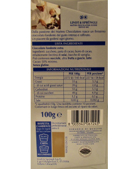 Online sale Delicious OUR SELECTION OF THE BEST CHOCOLATE BARS FROM LINDT Vulpitta Corso 101