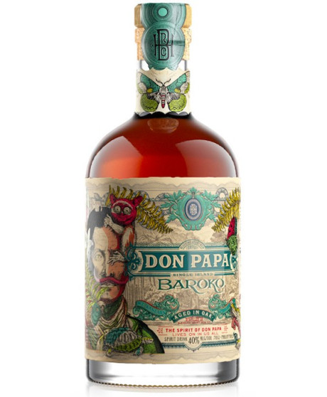 Don Papa Rum 7 YO End of Year Limited Edition Cl 70 • Bottiglieria del  Massimo