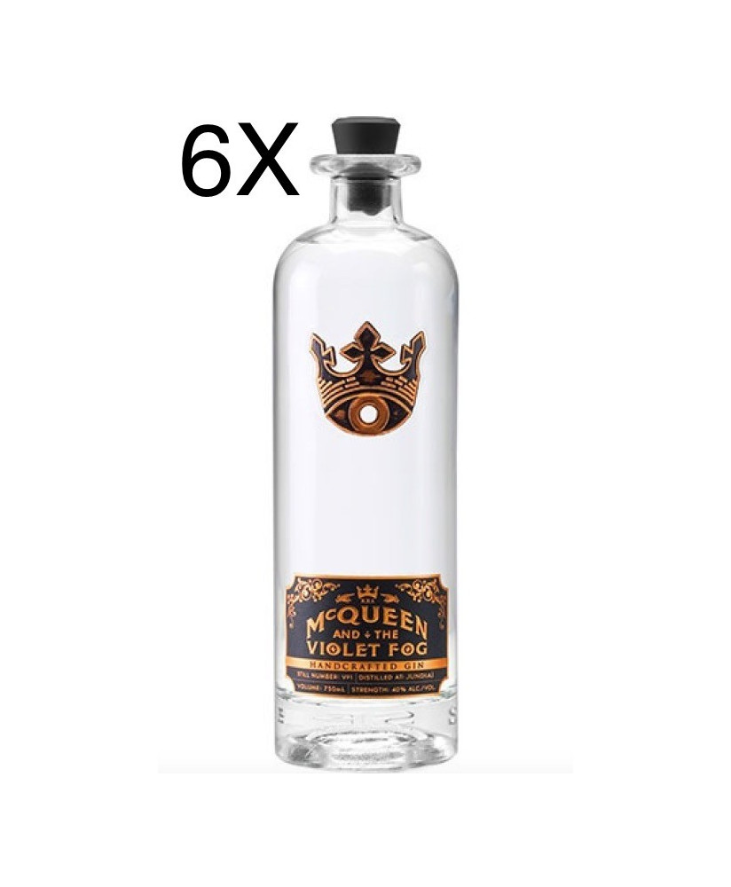 (3 BOTTLES) Mcqueen And The Violet Fog Gin - Wiz Khalifa Gin - 70cl