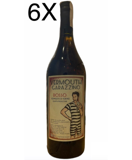 (6 BOTTIGLIE) Garazzino - Vermouth Rosso - Torino - 70cl (6 BOTTIGLIE) Garazzino - Vermouth Rosso - Torino - 70cl