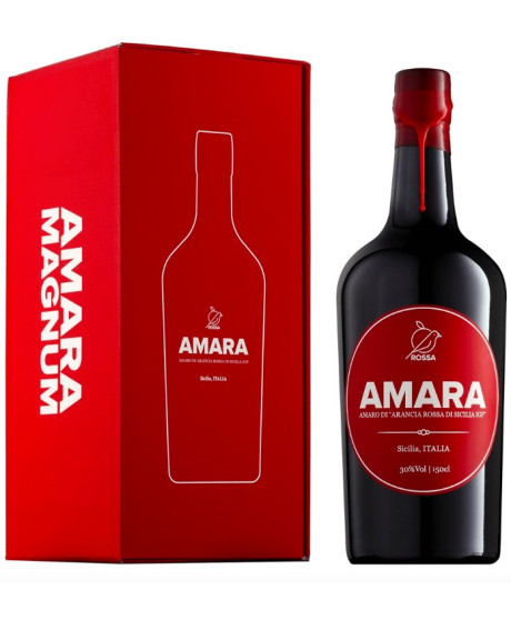 Amara - Liquore Amaro di Arancia Rossa di Sicilia - Magnum - 150cl