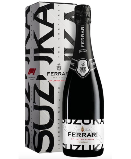 Ferrari - Maximum Brut - Suzuka - F1 Limited Edition - Trento DOC - 75cl Ferrari - Maximum Brut - Suzuka - F1 Limited Edition - Trento DOC - 75cl