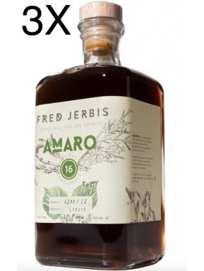 (3 BOTTIGLIE) Fred Jerbis - Amaro 16 - 70cl