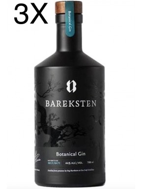 (3 BOTTIGLIE) Bareksten - Botanical Gin - 70cl