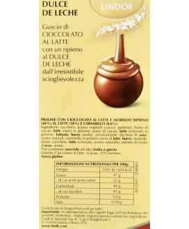 Lindt - Lindor - Dulce de Leche - 100g - NOVITA'