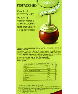 Lindt - Lindor al Pistacchio