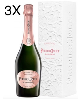 Champagne Perrier Jouet Blason Rose' Coffret vendita online prezzo | corso101.com