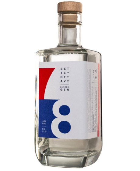 Sette Ottavi - Bamboo Gin - 70cl Sette Ottavi - Bamboo Gin - 70cl