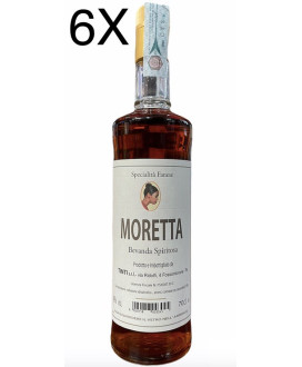 (3 BOTTIGLIE) Tinti - Moretta Zuccherata - Specialità Fanese - 70cl