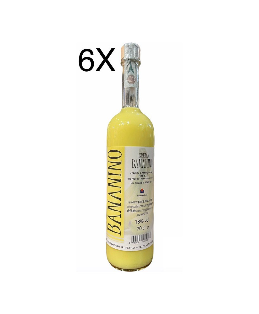 (3 BOTTIGLIE) Tinti - Bananino - 70cl