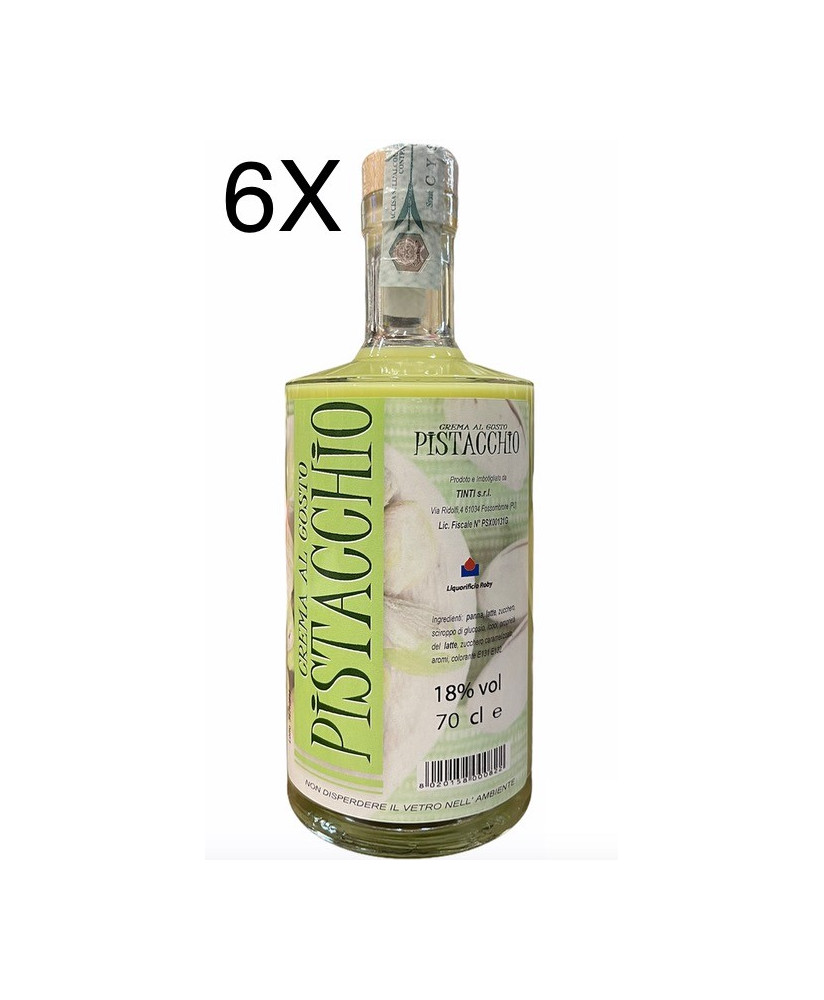 (3 BOTTIGLIE) Tinti - Crema al gusto Pistacchio - 70cl