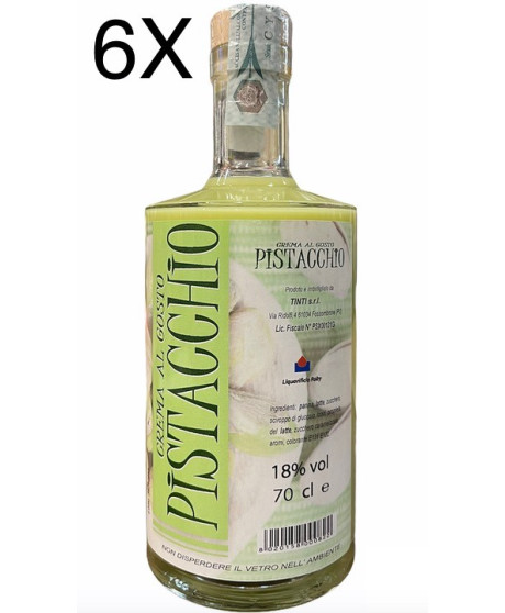 (3 BOTTIGLIE) Tinti - Crema al gusto Pistacchio - 70cl (3 BOTTIGLIE) Tinti - Crema al gusto Pistacchio - 70cl