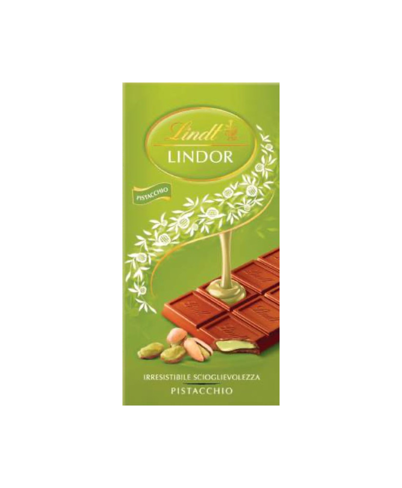 Lindt - Tavoletta Lindor - Pistacchio - 100g - NOVITA'