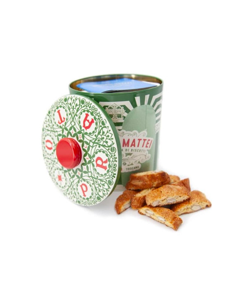 Antonio Mattei - Biscotti di Prato Classici - Scatola di Latta - 300g