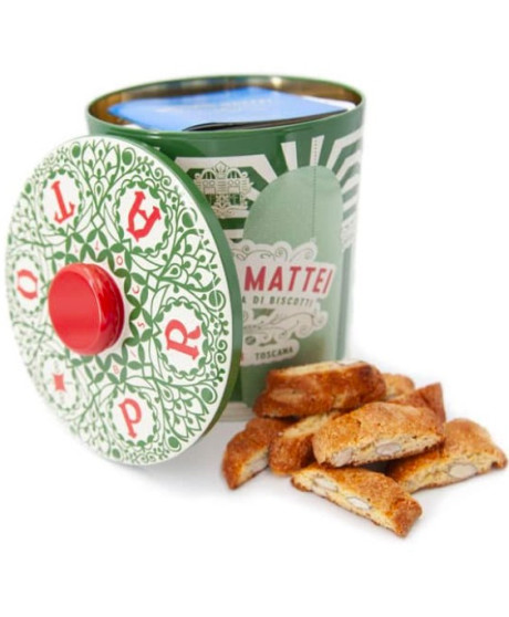 Antonio Mattei - Biscotti di Prato Classici - Scatola di Latta - 500g