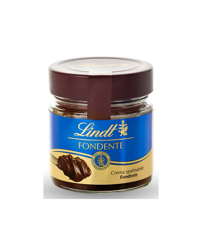 Vendita online crema spalmabile fondente al cacao Lindt e Sprungli da spalmare sul pane o da gustare con il cucchiaino. Shop on
