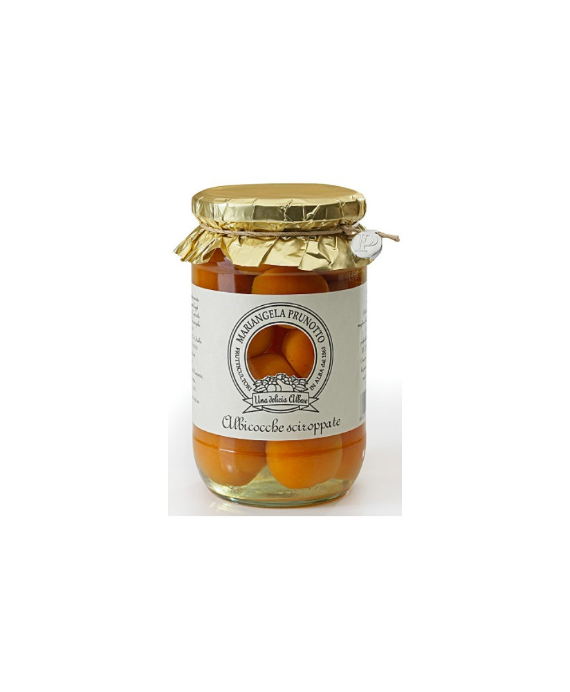 Vendita online Albicocche sciroppate Prunotto, frutta sciroppata piemontese di qualità al miglior prezzo. Prunotto Frutta