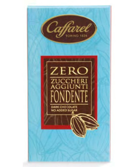 Caffarel - Dark Chocolate No Added Sugar Bar - 100g