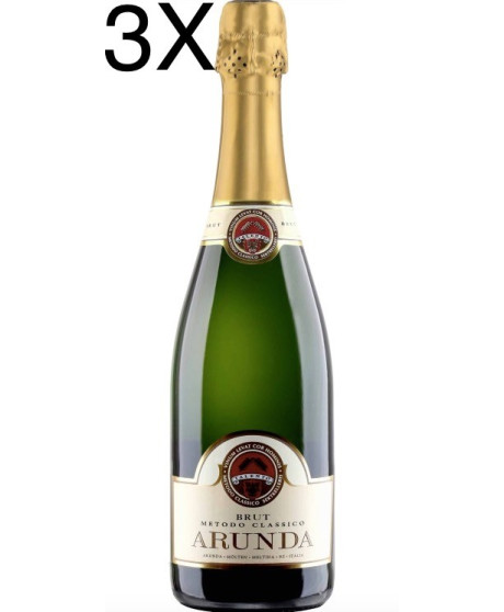 (3 BOTTLES) Arunda - Spumante Brut Metodo Classico - Alto Adige DOC - 75cl