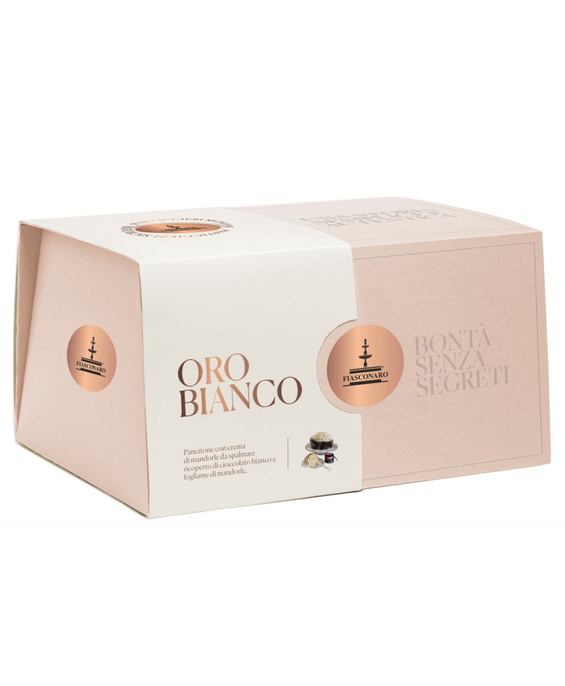 Fiasconaro Panettone Oro Bianco alle Mandorle