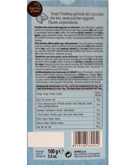 Shop online italian chocolate bars Caffarel no added sugar. Sales online Caffarel quality chocolate bars