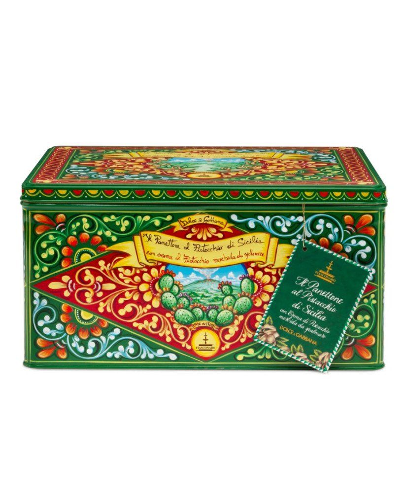 Fiasconaro Panettone Dolce e Gabbana pistachio - 1000g