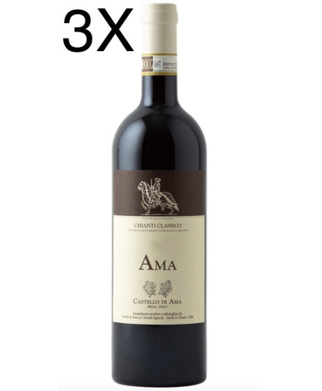 (3 BOTTLES) Castello di Ama - Ama 2021 - Chianti Classico DOCG - 75cl