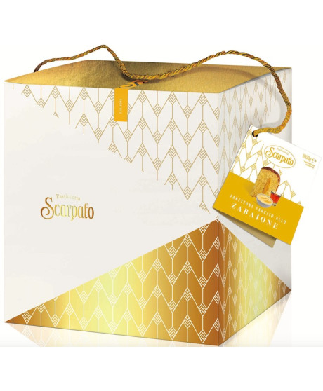 Scarpato - Panettone Alto allo Zabaione - 1000g