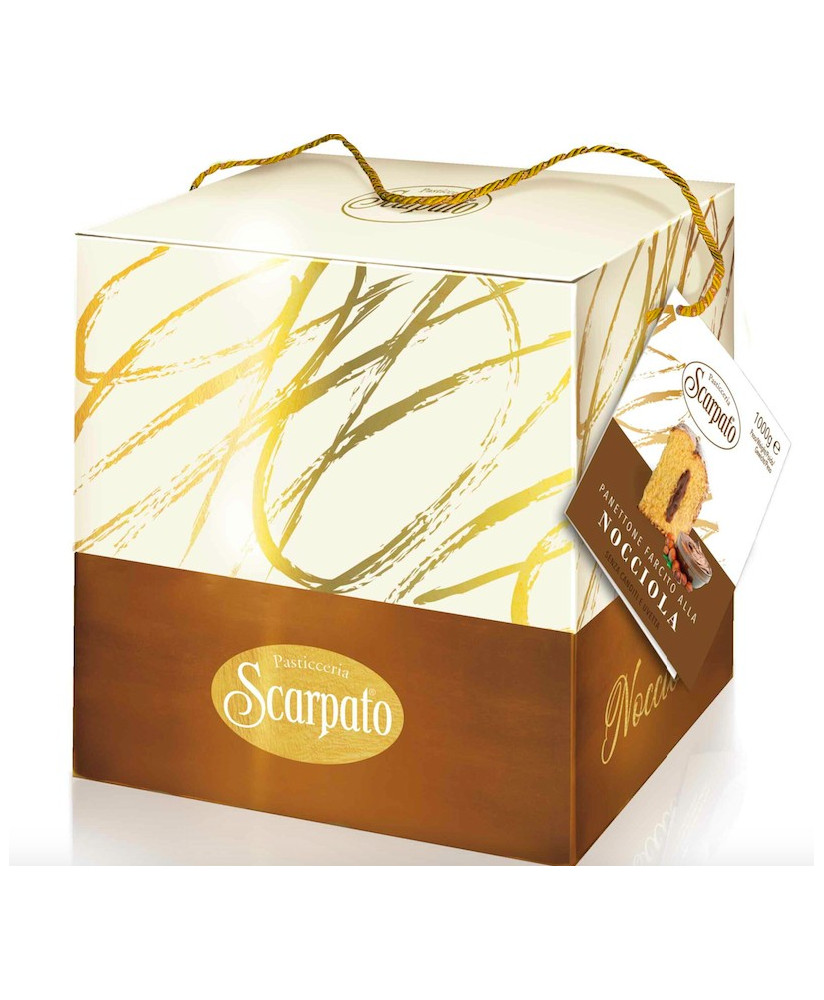 Scarpato - Panettone Alto alla Nocciola - 1000g