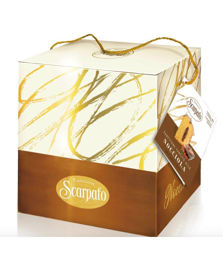 Scarpato - Panettone Alto alla Nocciola - 1000g Scarpato - Panettone Alto alla Nocciola - 1000g