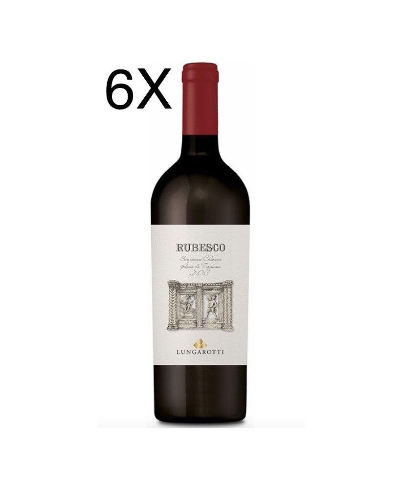 (3 BOTTIGLIE) Lungarotti - Rubesco 2019 - Rosso di Torgiano DOC - 75cl