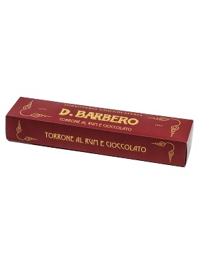 Barbero - Torrone al Rum e Cioccolato - 270g