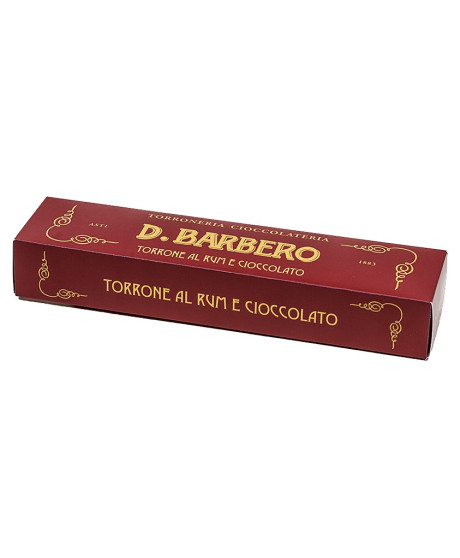 Barbero - Crumbly Nougat Rum and Chocolate - 270g