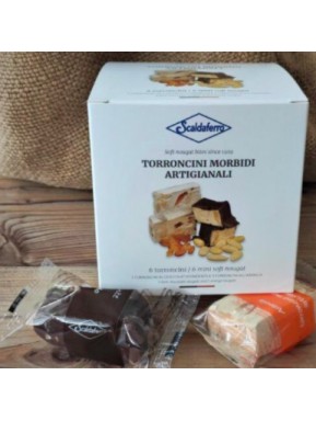 Scaldaferro - Monoportion Nougat Dark Chocolate Covered - 120g
