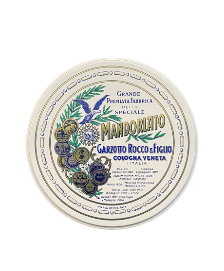 Garzotto - Crumbly Almonds Nougat - Cologna Veneta - Round Tin - 350g