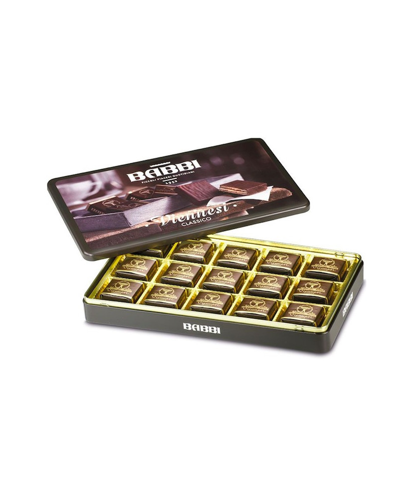 Vendita online Wafers Babbi Viennesi ricoperti di cioccolato fondente. Shop on line Viennesi Babbi. Miglior prezzo online Vienne