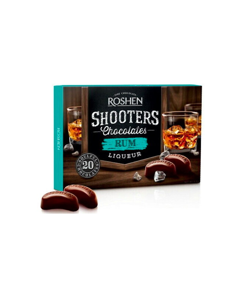 Roshen - Shooters Chocolate - Rum Liquor - 150g