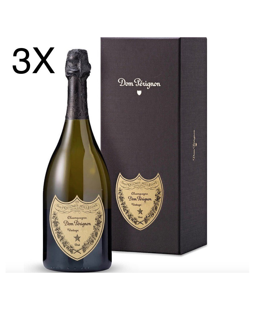 (3 BOTTIGLIE) Dom Pérignon - Vintage 2012 - Astucciato - Champagne - 75cl