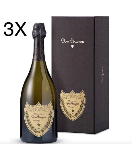 (3 BOTTIGLIE) Dom Pérignon - Vintage 2012 - Astucciato - Champagne - 75cl