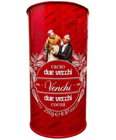 Venchi - Cacao Due Vecchi in lattina storica - 250g