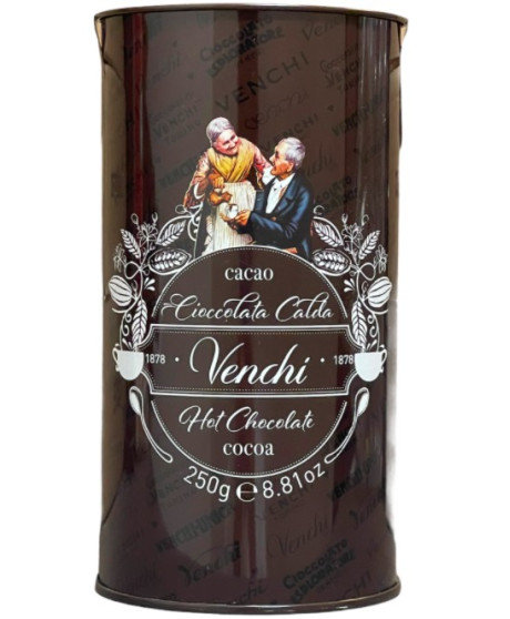 Venchi - Preparato per Cioccolata Calda - Confezioni di Latta - 250g