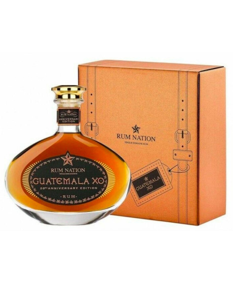 Rum Nation - Guatemala Xo - 20th Anniversary - Astucciato - 70cl Rum Nation - Guatemala Xo - 20th Anniversary - Astucciato - 70cl