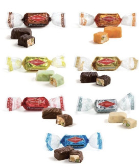 online sale NOUGAT CONDORELLI HELD TO VARIOUS ASSORTED FLAVORS: VANILLA, DARK CHOCOLATE, MILK CHOCOLATE, CHOCOLATE GIANDUIA, ORA