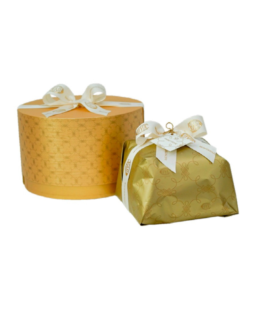 (3 PANETTONI X 1000g) Cova - Classico - hatbox