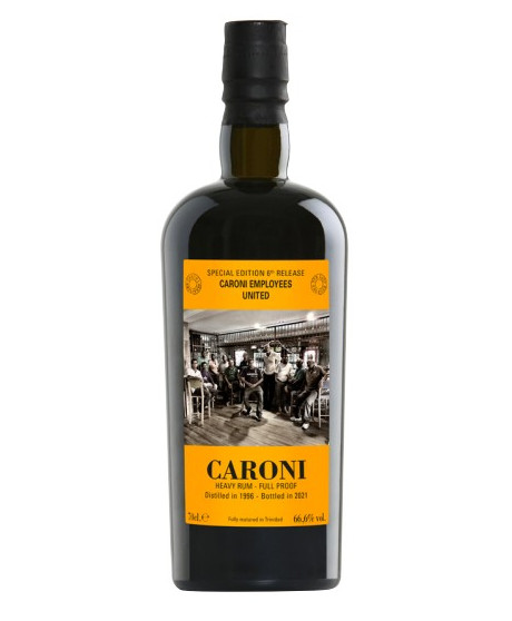 Caroni 1996 - CARONI EMPLOYEES 6TH RELEASE “SONNY BLACK” BRIDGELAL 66,5° - Astucciato - 70cl Caroni 1996 - CARONI EMPLOYEES 6TH RELEASE “SONNY BLACK” BRIDGELAL 66,5° - Astucciato - 70cl