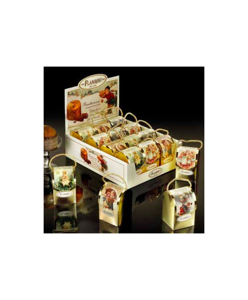 Vendita online panettone Flamigni classico Milano incartato a mano. Shop on-line panettoni artigianali, dolce da forno lievitato